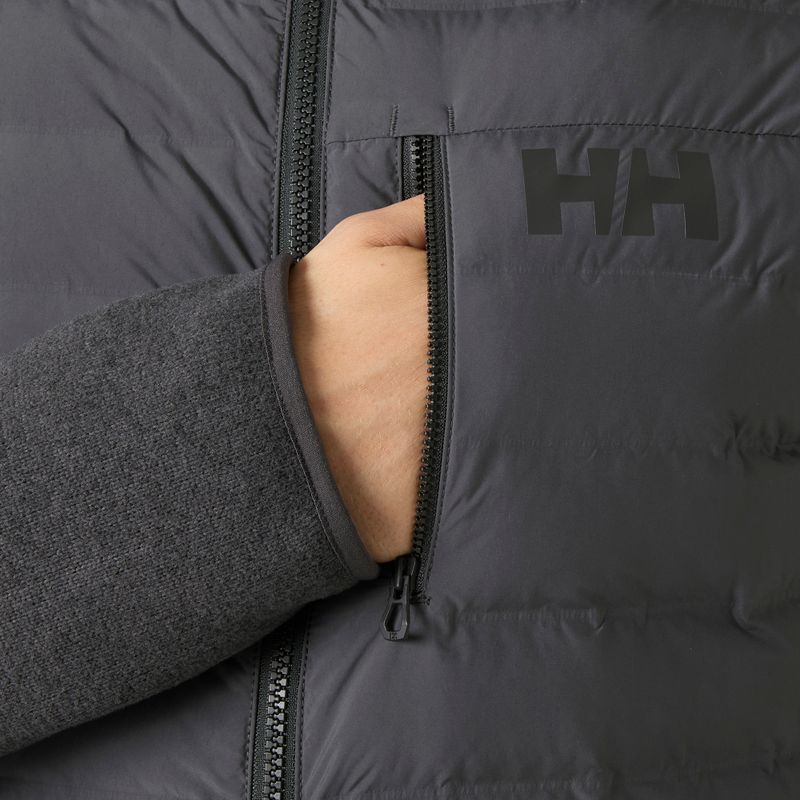 Herren-Hybridjacke Helly Hansen Skagen Hybrid Knit Insulator ebony 6