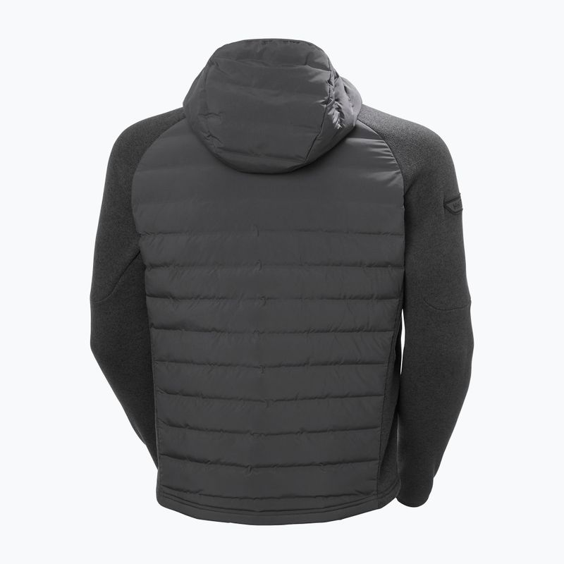 Herren-Hybridjacke Helly Hansen Skagen Hybrid Knit Insulator ebony 9