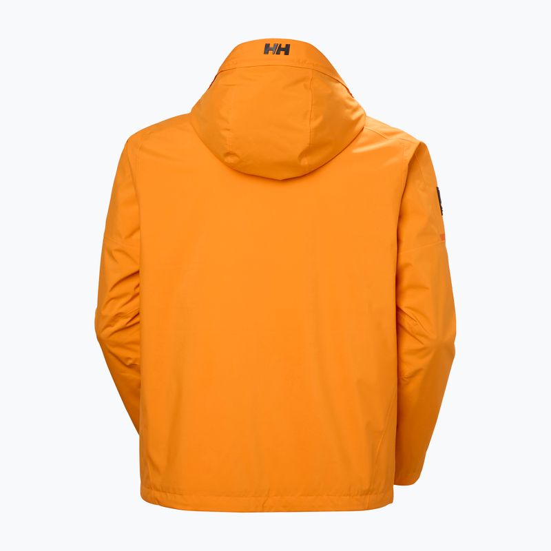 Herren-Segeljacke Helly Hansen HP Racing Lifaloft Hood ignite orange 9