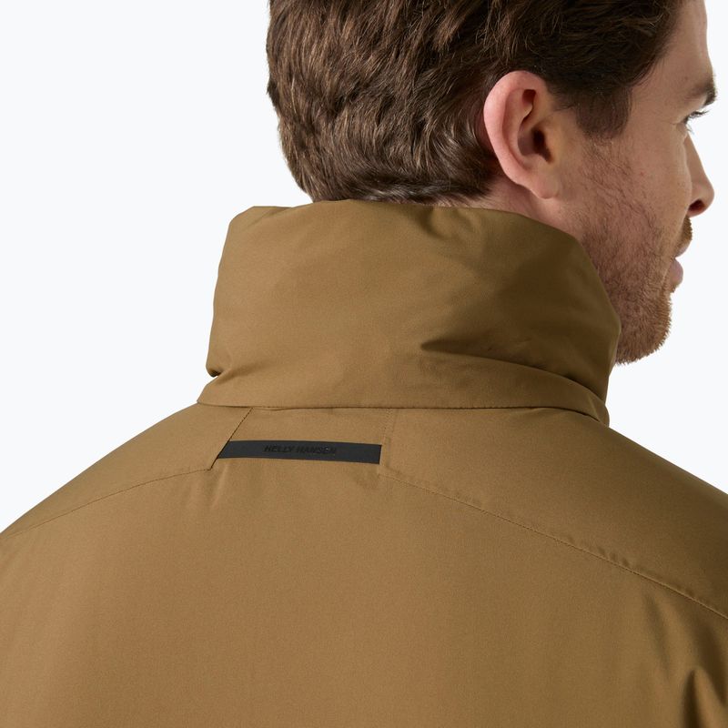 Herren-Segeljacke Helly Hansen HP Racing Lifaloft Hood sepia 4