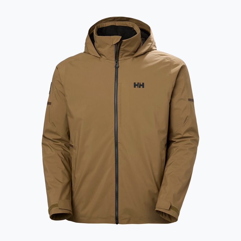 Herren-Segeljacke Helly Hansen HP Racing Lifaloft Hood sepia 7