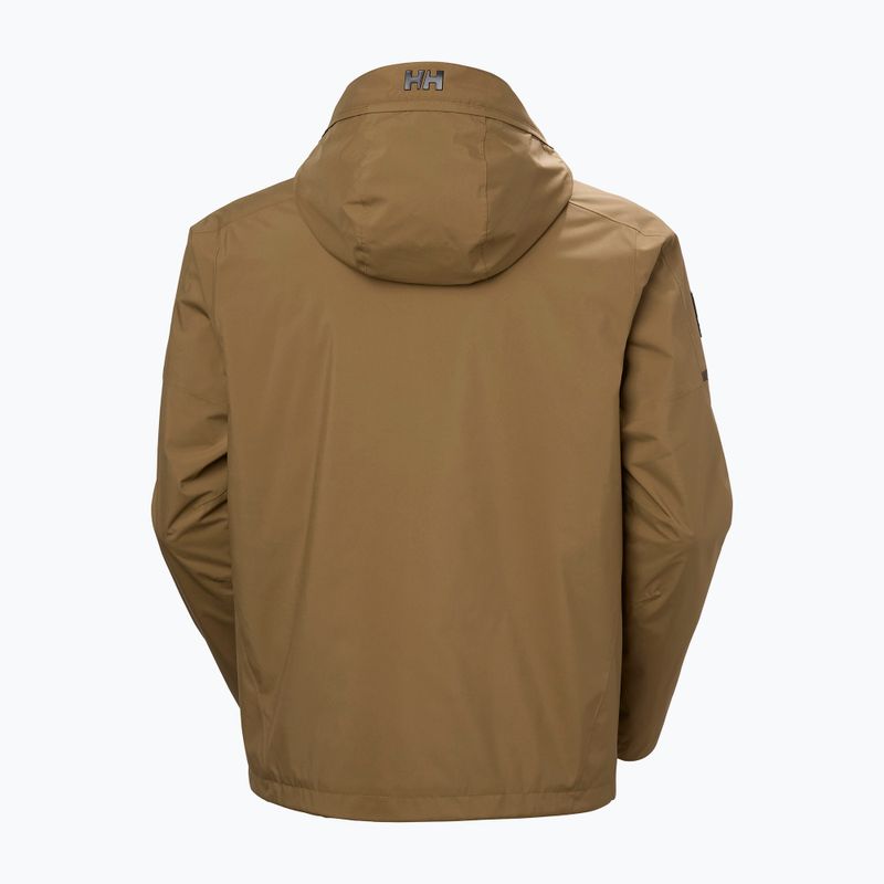 Herren-Segeljacke Helly Hansen HP Racing Lifaloft Hood sepia 8