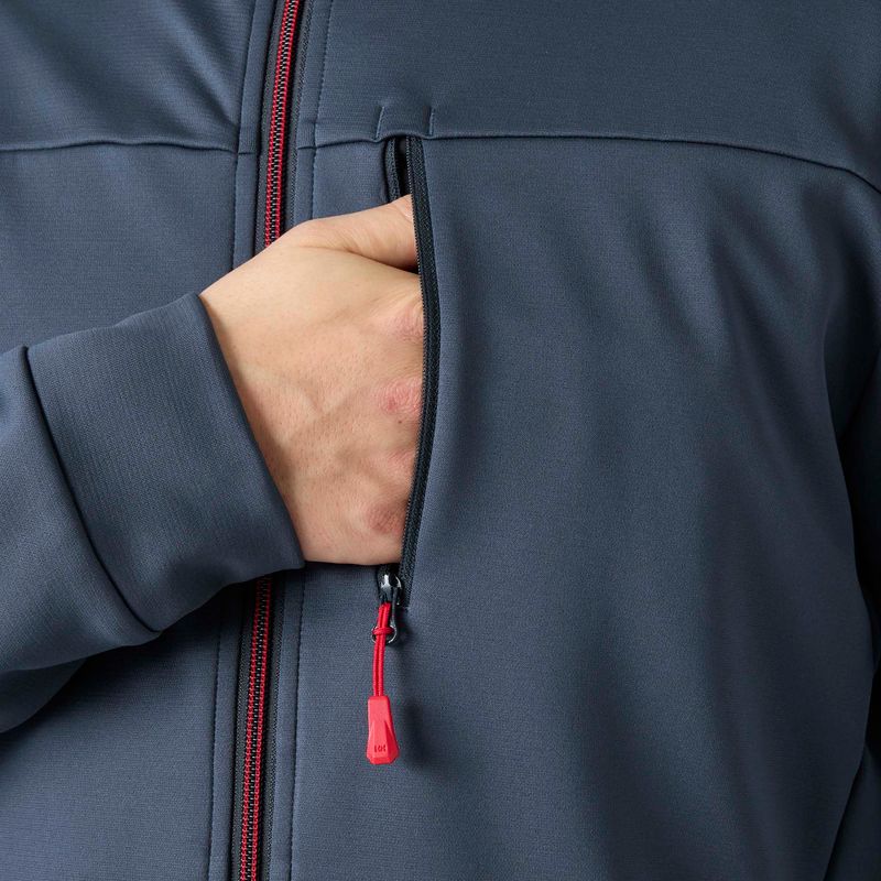 Herrenjacke Helly Hansen Crew Fleece navy 4