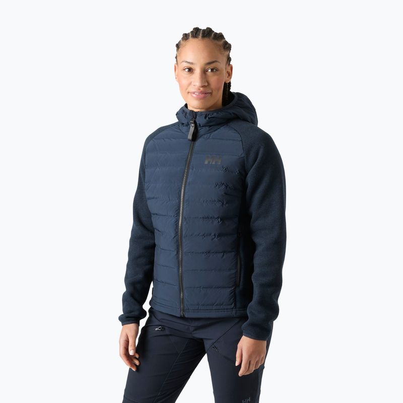 Damen-Hybridjacke Helly Hansen Skagen Hybrid Knit Insulator navy