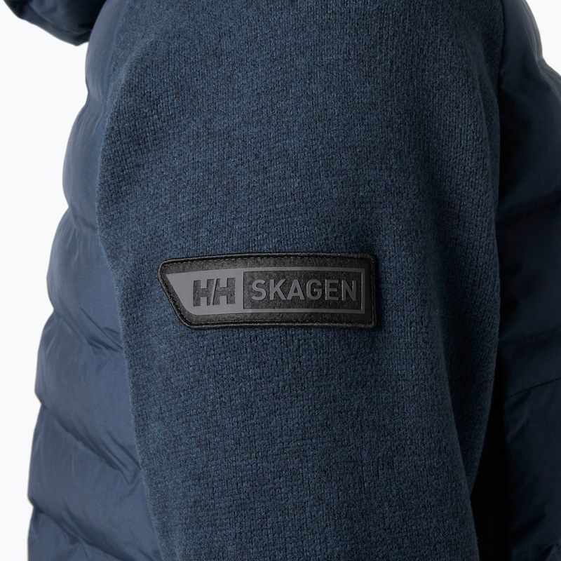 Damen-Hybridjacke Helly Hansen Skagen Hybrid Knit Insulator navy 4