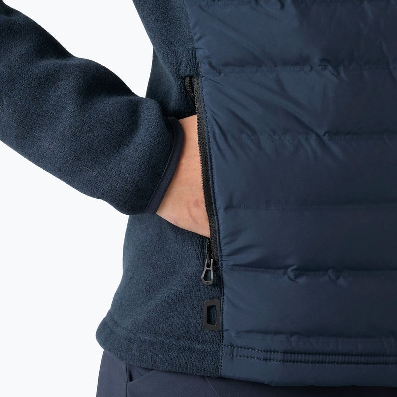 Damen-Hybridjacke Helly Hansen Skagen Hybrid Knit Insulator navy 5