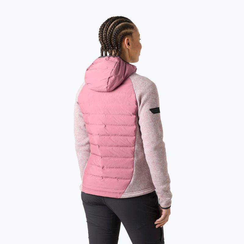 Damen-Hybridjacke Helly Hansen Skagen Hybrid Knit Insulator wildberry 2