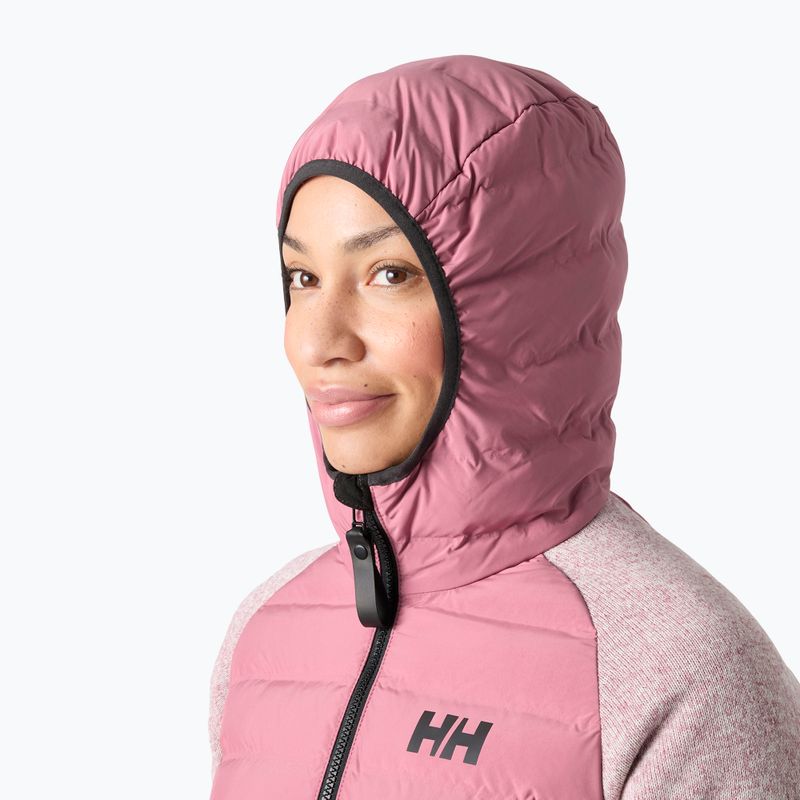 Damen-Hybridjacke Helly Hansen Skagen Hybrid Knit Insulator wildberry 3