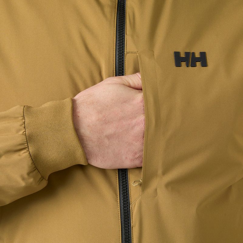 Herrenjacke Helly Hansen HP Racing Lifaloft Bomber sepia 5