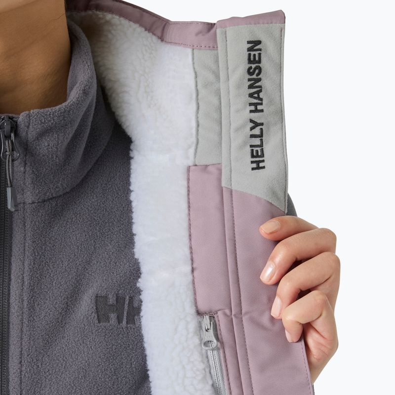 Damenweste Helly Hansen Crew Pile purple clay 5