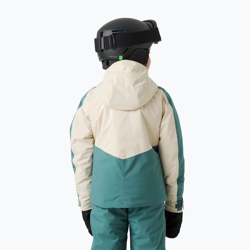 Kinder-Skijacke Helly Hansen Snowbliss opal green 2