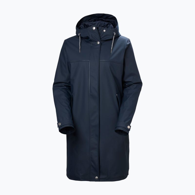 Damen Regenmantel Helly Hansen Moss Ins Pu Coat navy 7