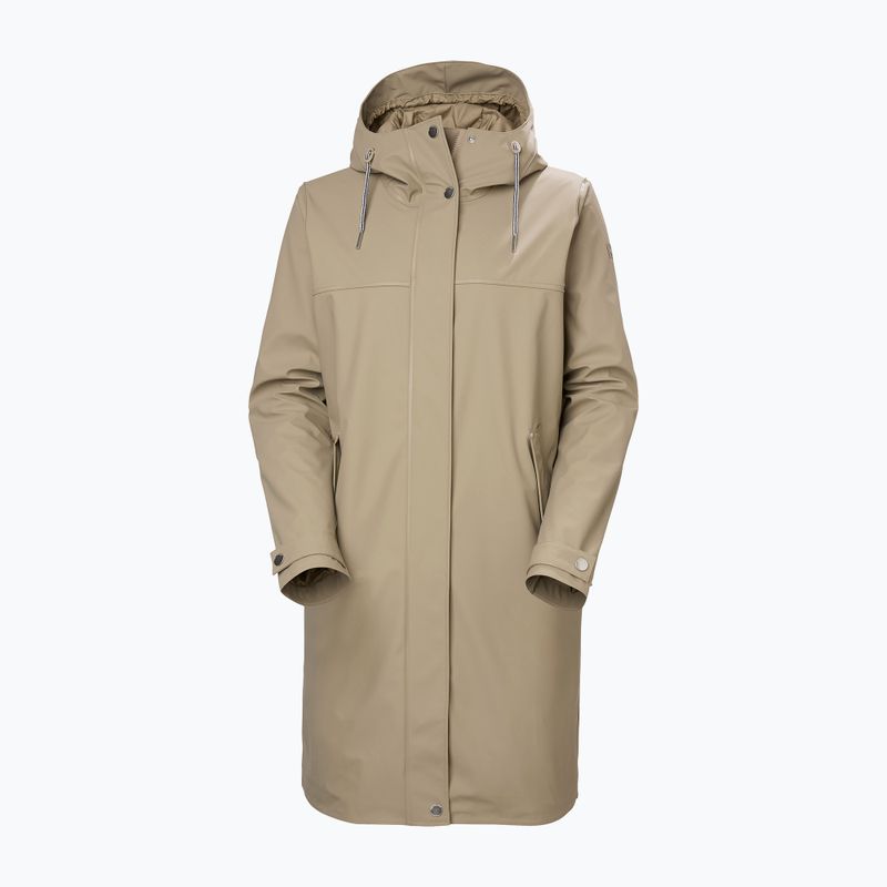 Damen Regenmantel Helly Hansen Moss Ins Pu Coat pebble 7