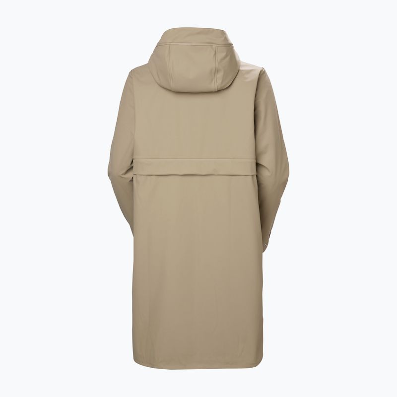Damen Regenmantel Helly Hansen Moss Ins Pu Coat pebble 8