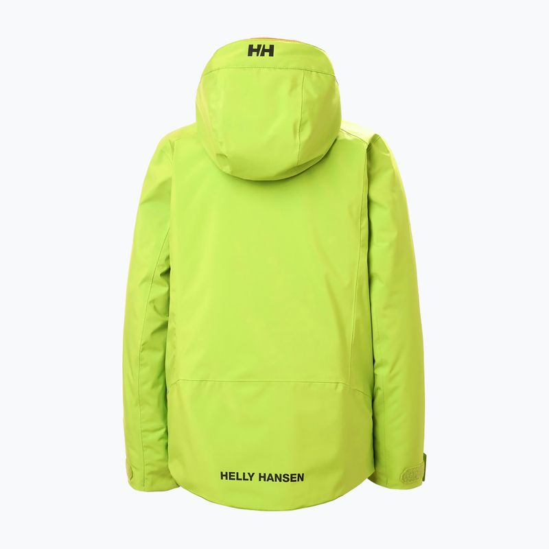 Kinder-Skijacke Helly Hansen Alpha luminous green 2