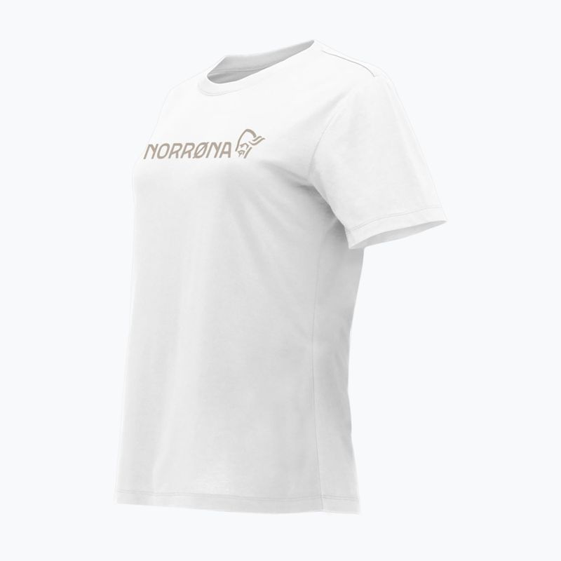Damen-T-Shirt NORRONA Cotton Viking pure white 6