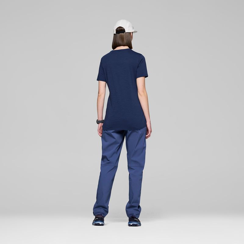 Damen-T-Shirt NORRONA Femund Equaliser Merino indigo night 3