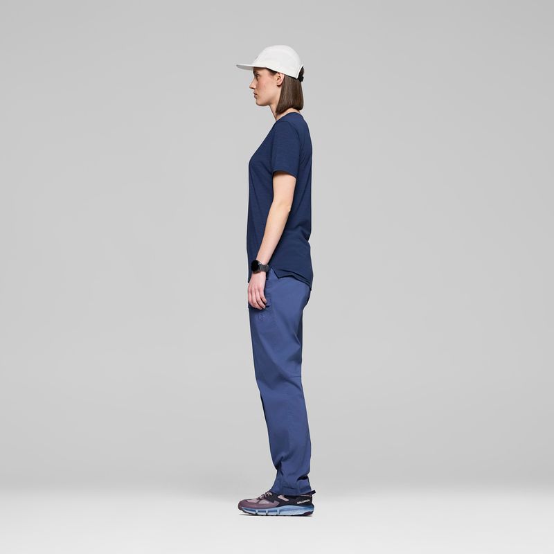 Damen-T-Shirt NORRONA Femund Equaliser Merino indigo night 4