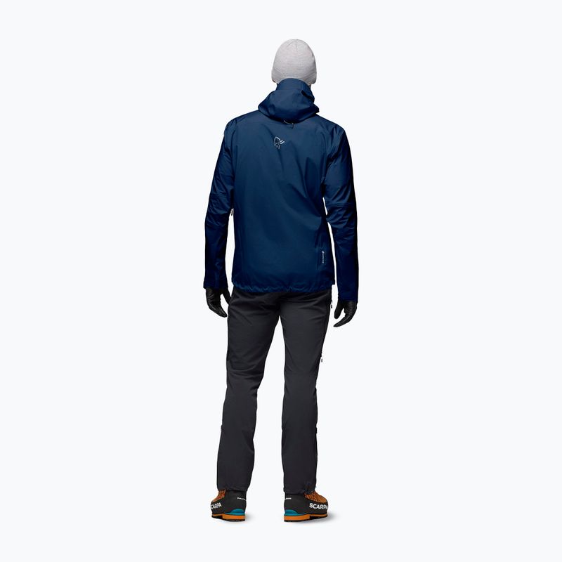 Herren-Regenjacke NORRONA Falketind Gore-Tex indigo night 3