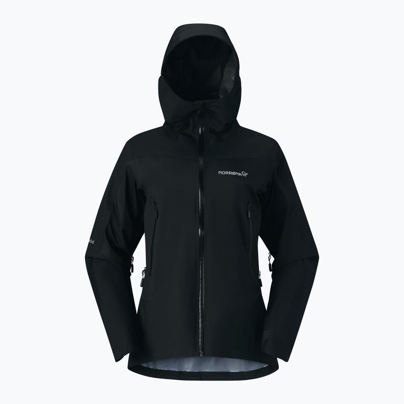 Damen-Regenjacke NORRONA Falketind Gore-Tex cavlar black 7