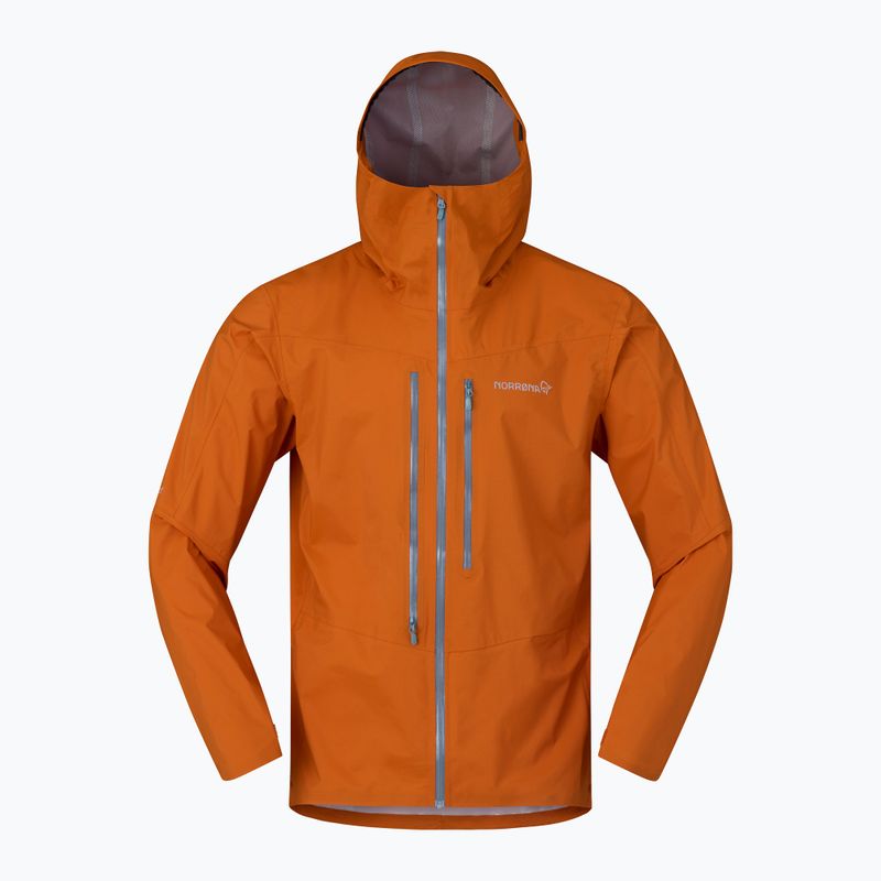 Herren-Regenjacke NORRONA Falketind Dri1 gold flame 6