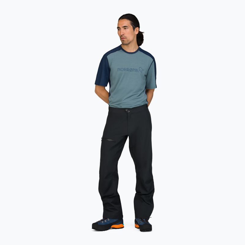 Herren-Trekkinghose NORRONA Falketind Dri1 caviar black 2