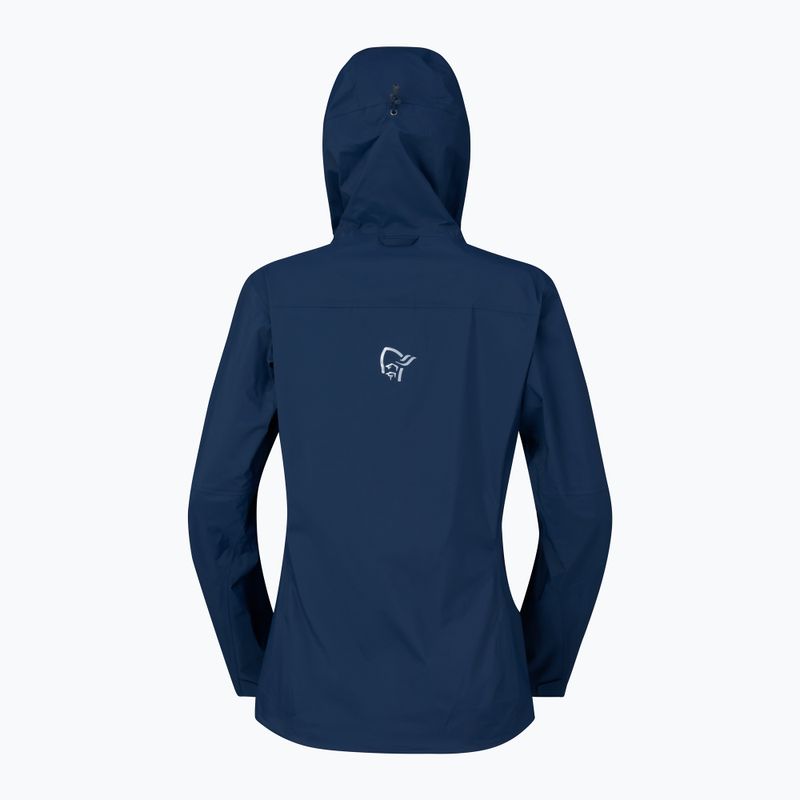 Damen-Regenjacke NORRONA Falketind Dri1 indigo night 6