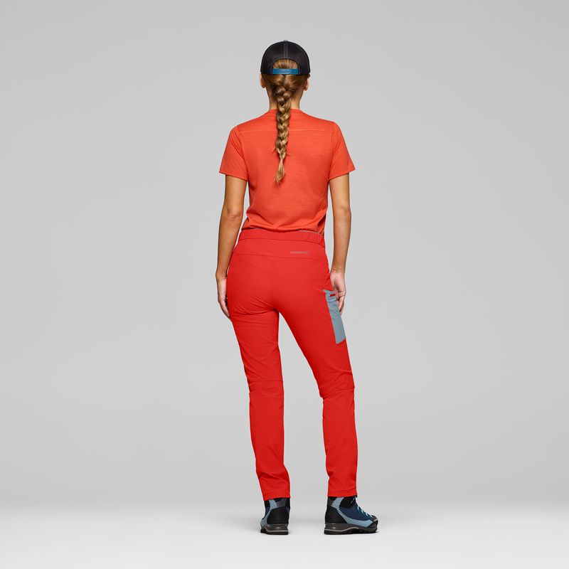 Trekkinghose Damen NORRONA Falketind Flex1 Light aura orange 3