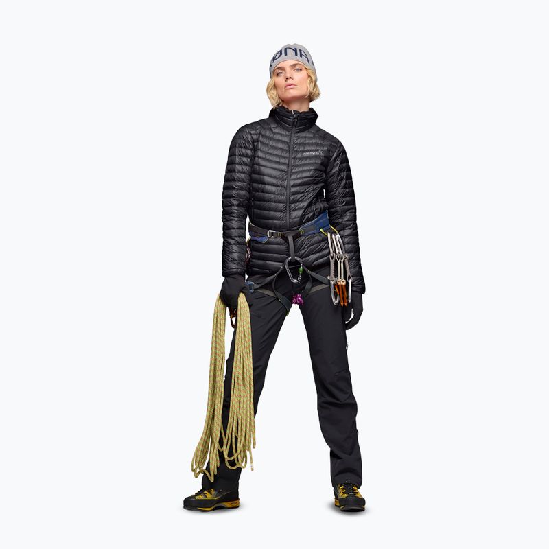 Damen-Daunenjacke NORRONA Trollveggen Down800 Super Light caviar black 4