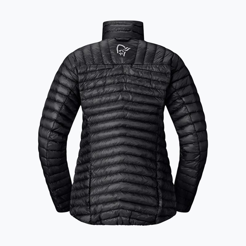 Damen-Daunenjacke NORRONA Trollveggen Down800 Super Light caviar black 7