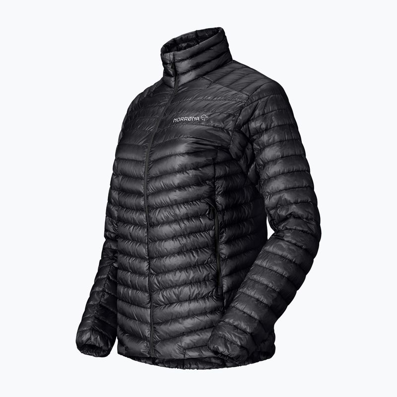 Damen-Daunenjacke NORRONA Trollveggen Down800 Super Light caviar black 8