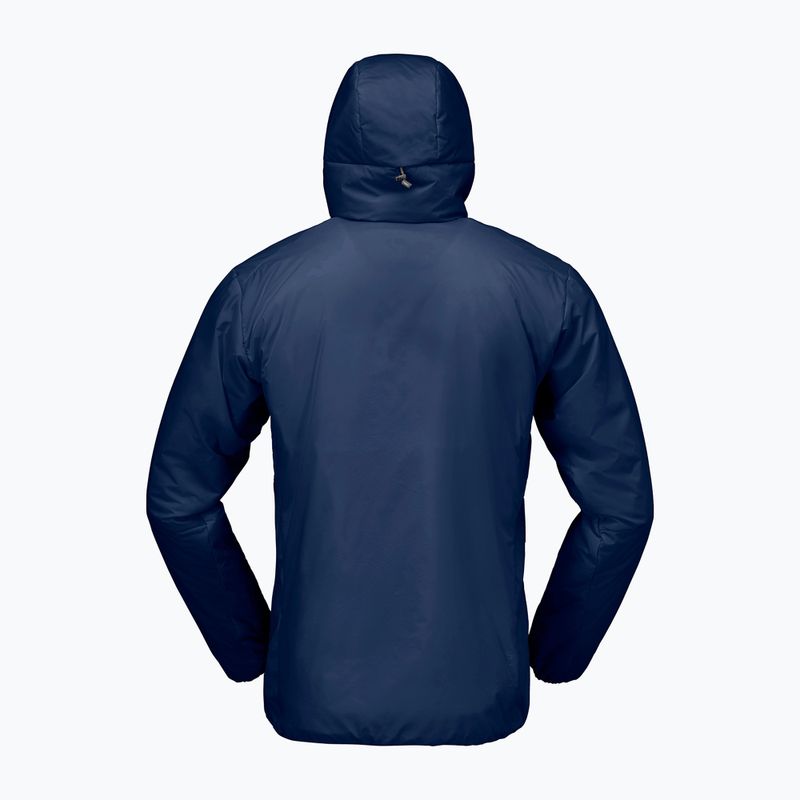 Gefütterte Herrenjacke NORRONA Femund Thermo60 Zip Hood indigo night 5