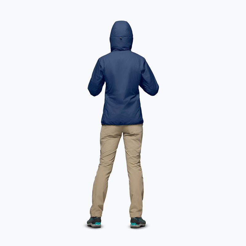 Gefütterte Damenjacke NORRONA Femund Thermo60 Zip Hood indigo night 3