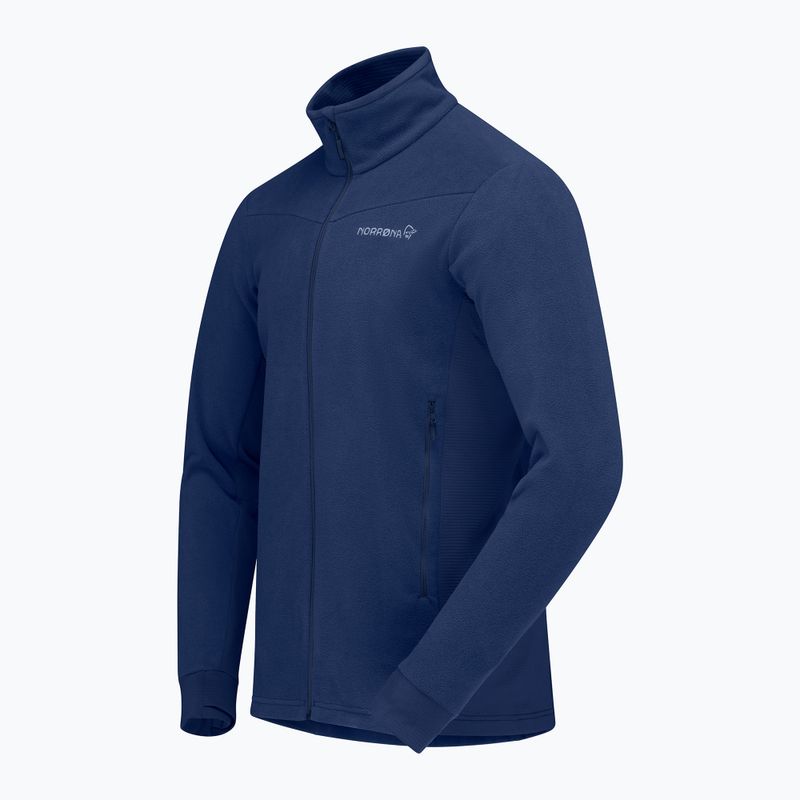 Herren-Trekkingsweatshirt  NORRONA Falketind Warm2 indigo night 7