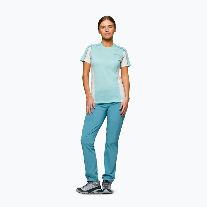 Trekkinghose Damen NORRONA Falketind Flex1 Light brittany blue 2