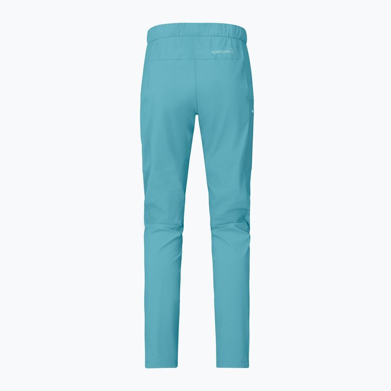 Trekkinghose Damen NORRONA Falketind Flex1 Light brittany blue 6