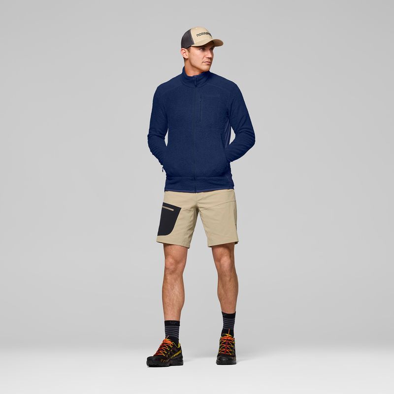 Fleecejacke für Herren NORRONA Falketind Warm1 Active indigo night 2