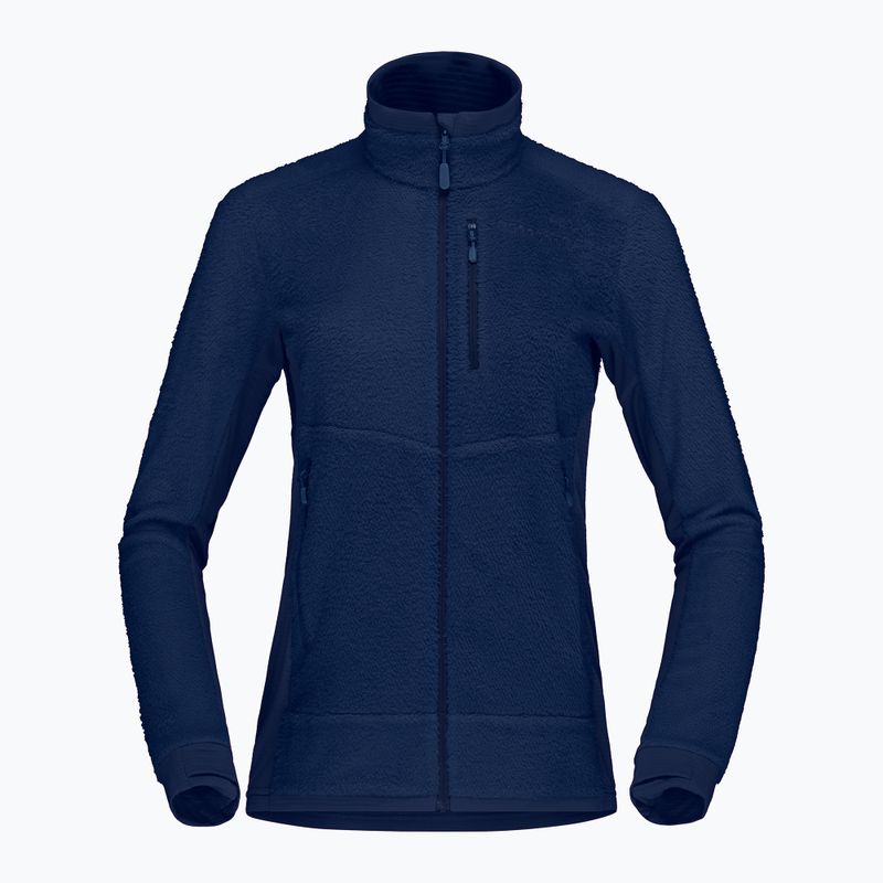 Fleecejacke für Damen NORRONA Falketind Warm1 Active indigo night 5