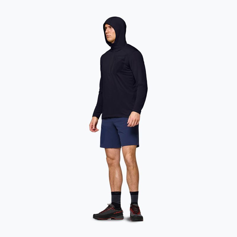 Herren-Trekkingsweatshirt NORRONA Falketind Warm1 Hood caviar black 4