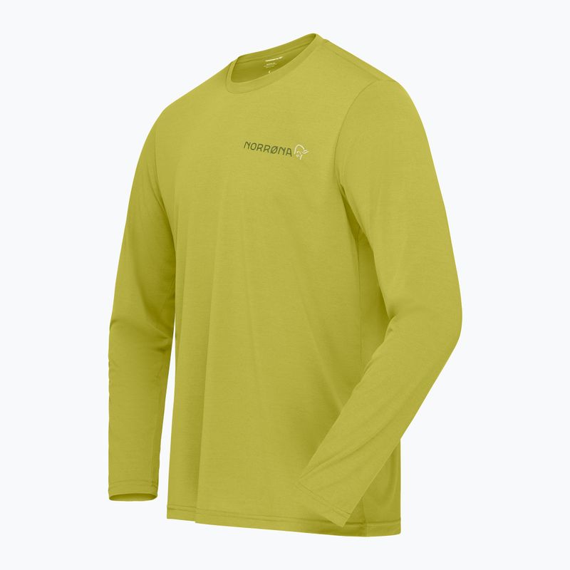 Longsleeve Herren NORRONA Femund Tech golden lime 7