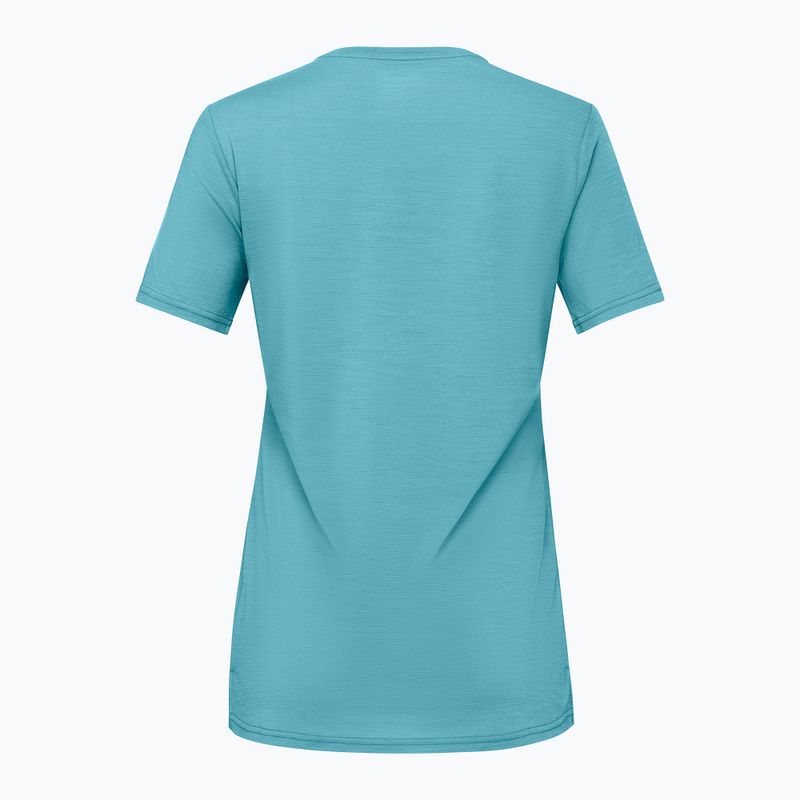 Damen-T-Shirt NORRONA Femund Equaliser Merino brittany blue 6