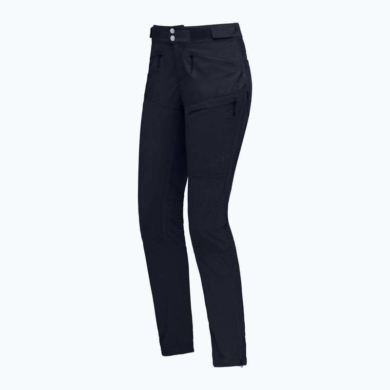 Damen-Trekkinghose NORRONA Femund Flex1 Lightweight caviar black 7