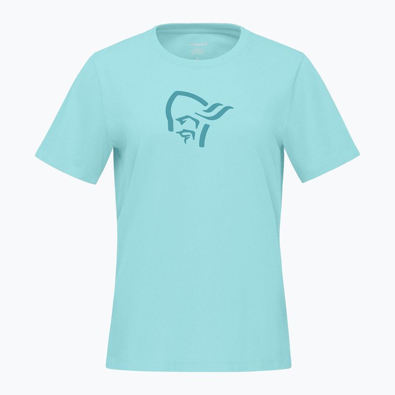 Damen-T-Shirt NORRONA Cotton Viking aqua haze 5