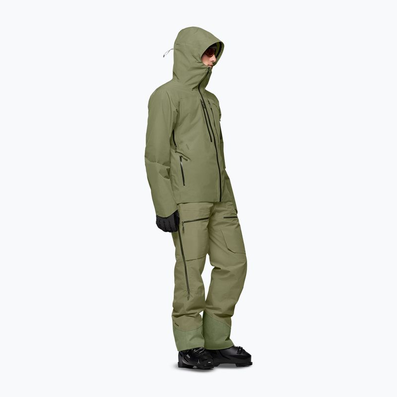 Herren-Skijacke NORRONA Lofoten Gore-Tex Insulated deep lichen green 4