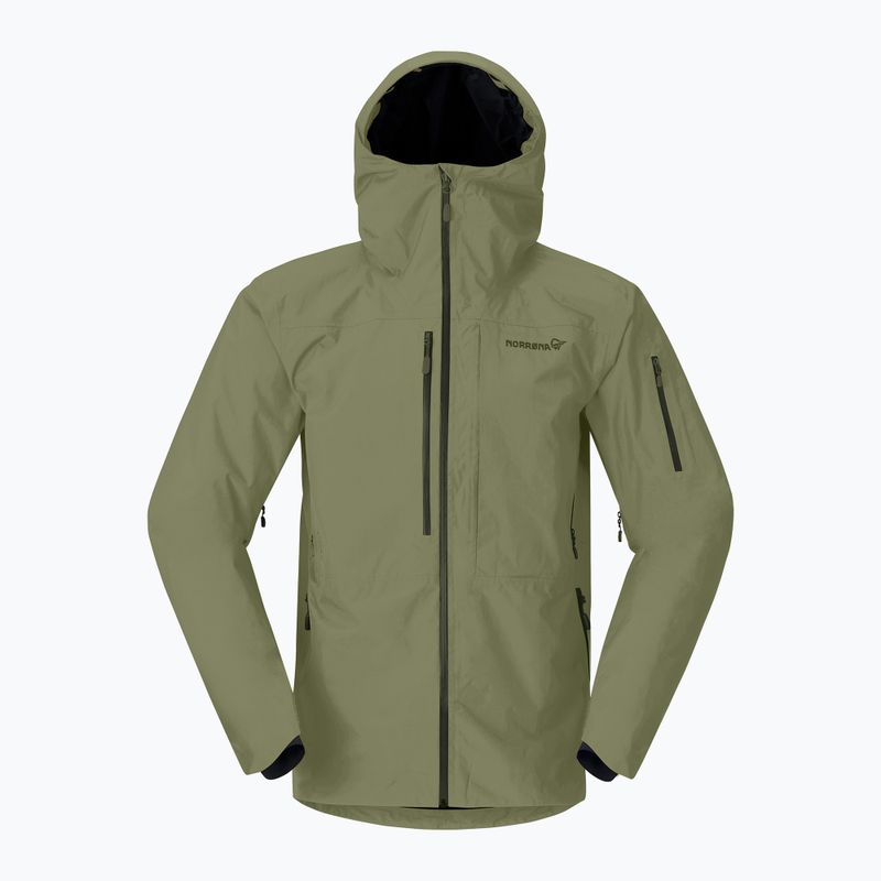 Herren-Skijacke NORRONA Lofoten Gore-Tex Insulated deep lichen green 5