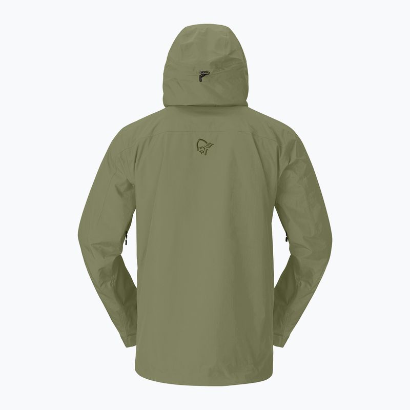 Herren-Skijacke NORRONA Lofoten Gore-Tex Insulated deep lichen green 6