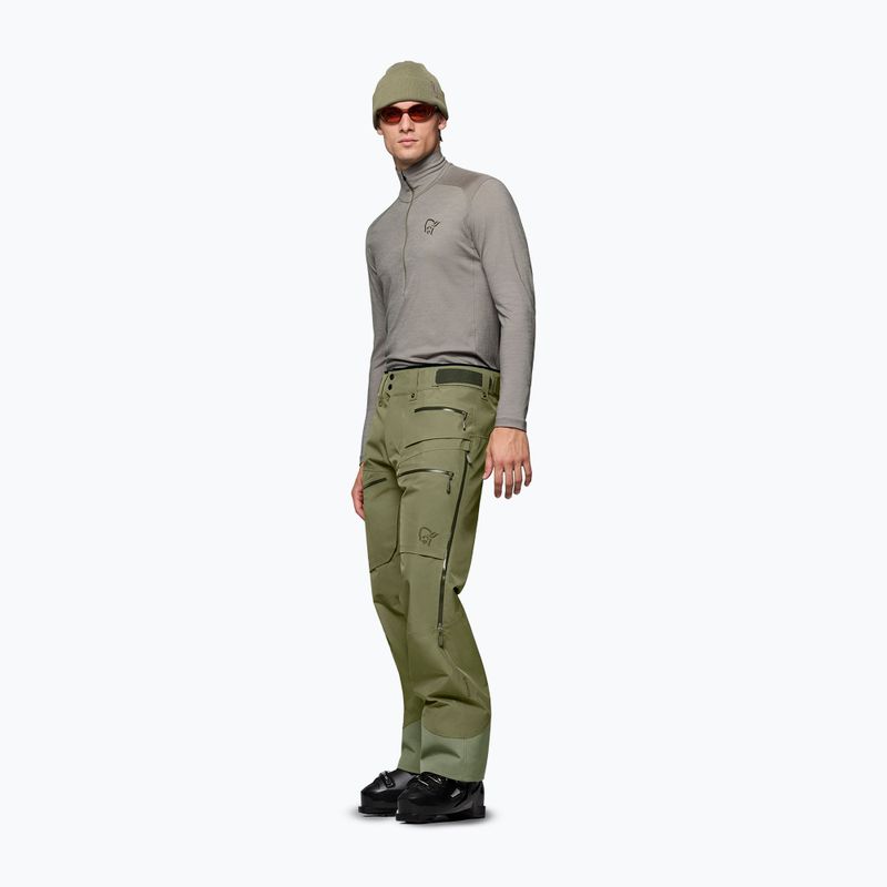 Herren Skihose Norrona Lofoten Gore-Tex Insulated deep lichen green 4