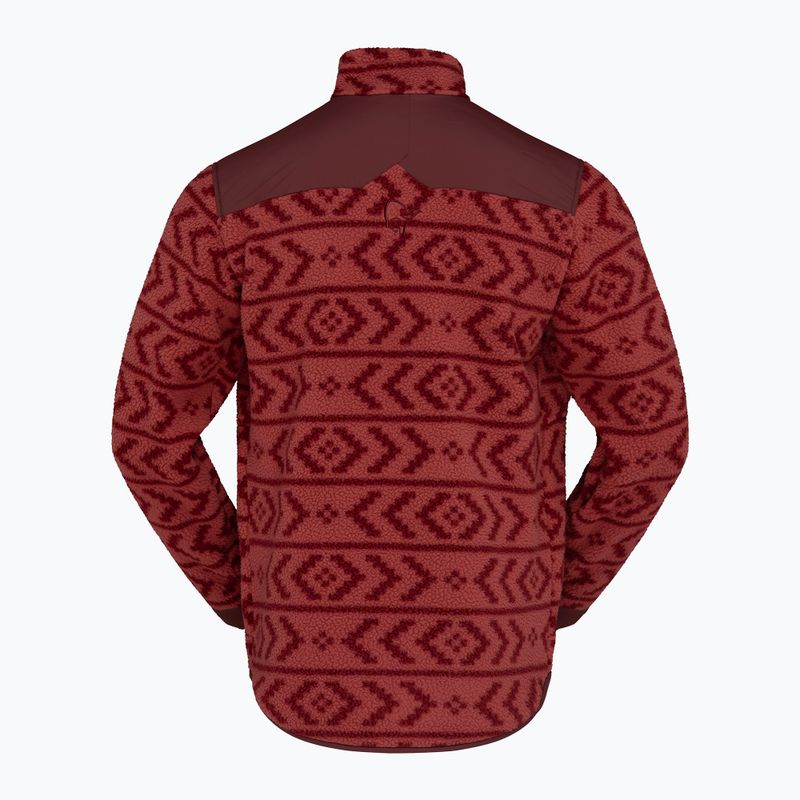 Fleecejacke für Herren Norrona Tamok Warm3 cowhide/port 6