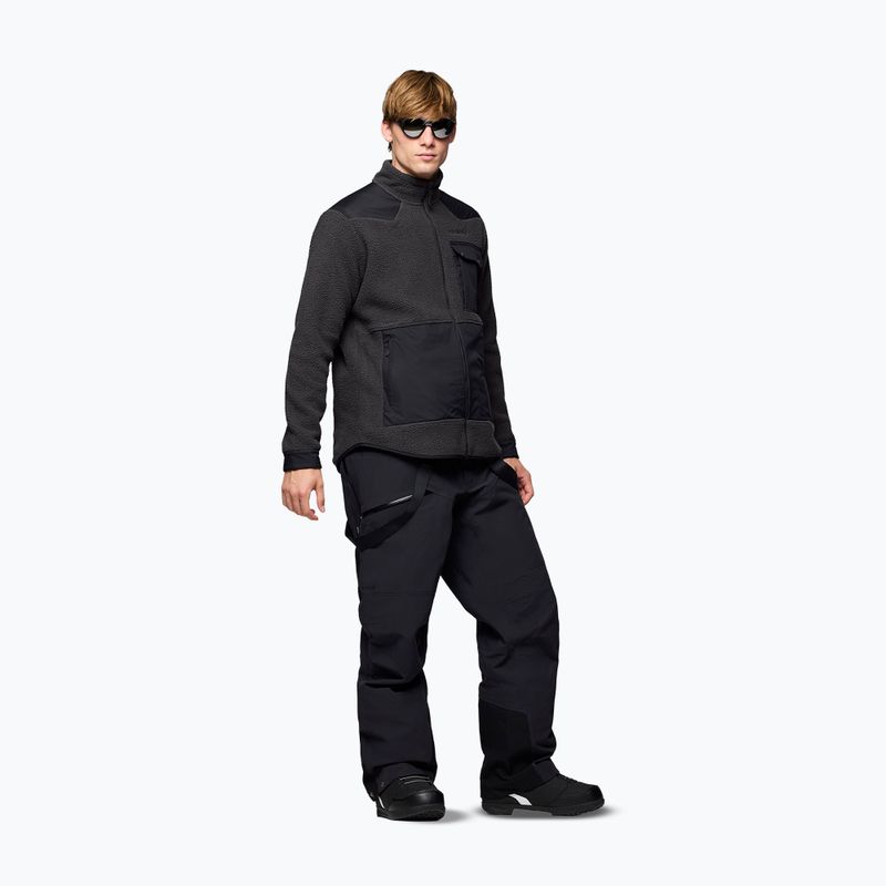 Fleecejacke für Herren Norrona Tamok Warm3 phantom/caviar black 2
