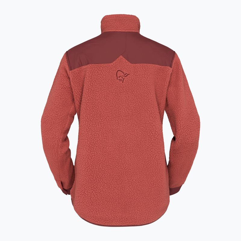 Fleecejacke für Herren Norrona Tamok Warm3 cowhide/port 6